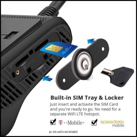 SIM Card Locker GPS JC400, JC400D, JC400P, JC400W