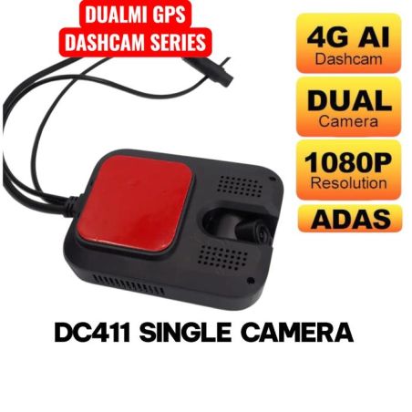 DC411 SINGLE CAMERA DASHCAM 4G With ADAS