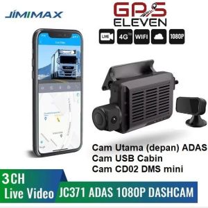 JC371 Multi-Channel AI ADAS 1080P DashCam