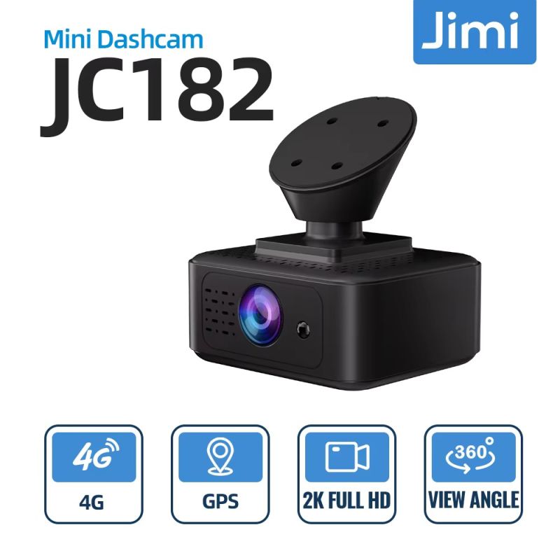 JC182 Mini 4G Car DashCam 2K Full HD With 1CH Camera